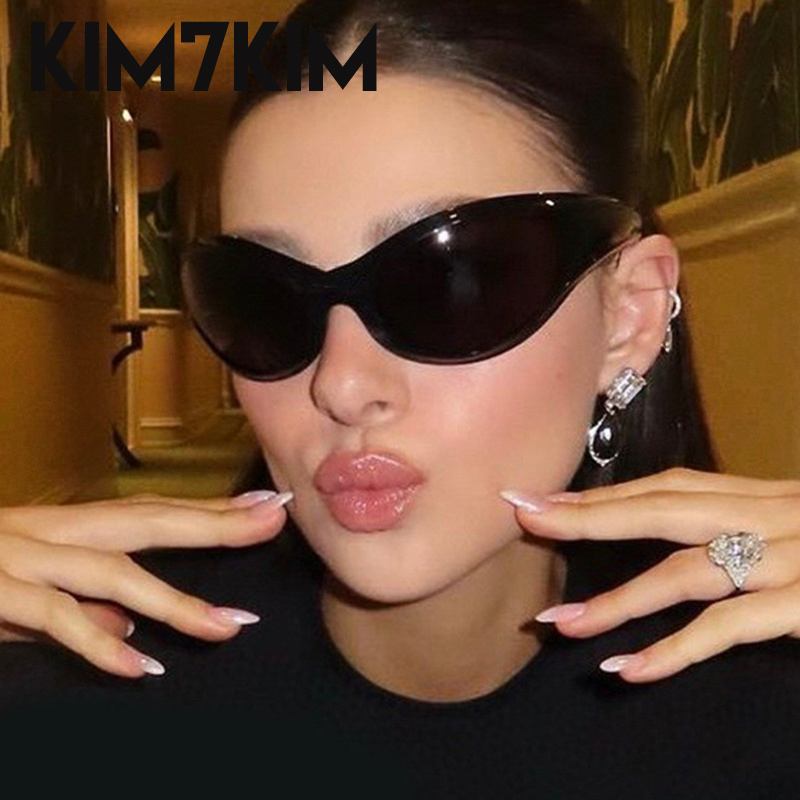 Streetwear Brand With Eye - 스포츠 Y2k 선글라스 여성 남성 2026