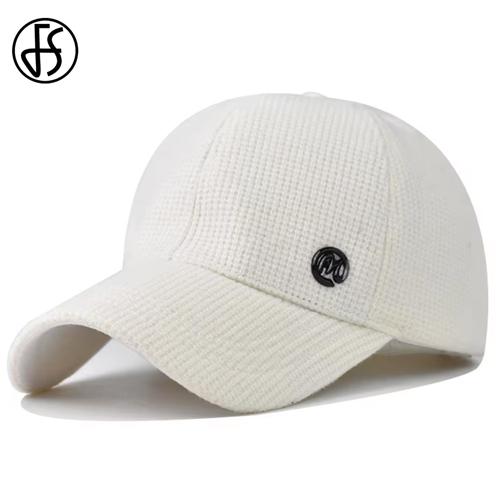 Streetwear Brand Hats - FS 브랜드 여성 남성용 흰색 스트라이프