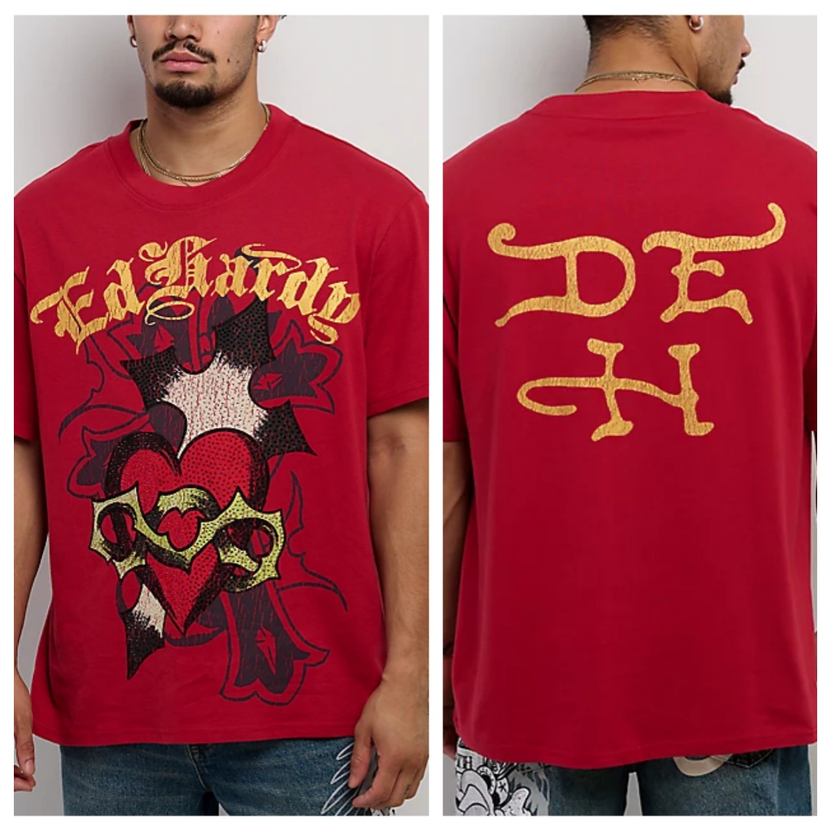 Streetwear Brand Heart - Sacred Heart Red Ed Tattoo Art