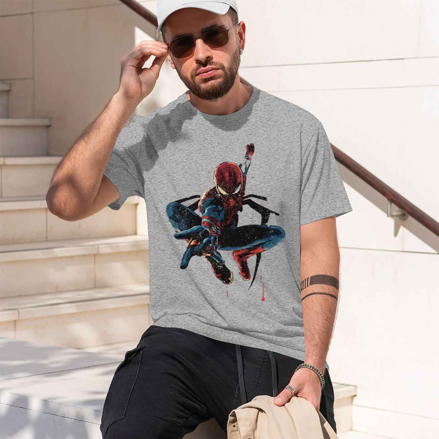 브랜드 뉴 데이 톰 홀랜드 레트로 초상화 티셔츠 d 빈 - Streetwear Brand Model 리뷰 및 가격